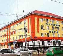 Гостиница Сура - Саранск, Полежаева улица, 49