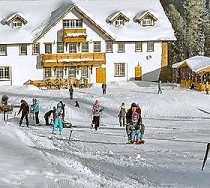 Гостиница Горная Саланга - Белогорск, Горная Саланга курорт