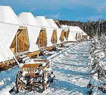 Гостиница Сибирия - Петрово, этнографический парк Этномир