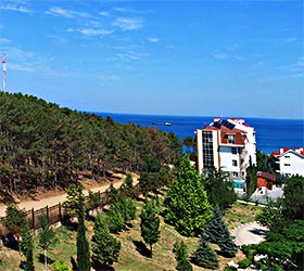 Гостиница Лазурь Парк-Отель - Севастополь, Челюскинцев улица, 49