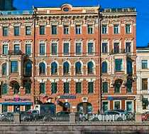 Гостиница Друзья у Дома Книги - Санкт-Петербург, Грибоедова Канала набережная, 19