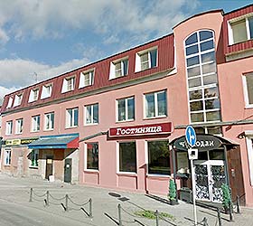 Гостиница Чемодан - Псков, Октябрьский проспект, 56Е