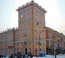 Гостиница Заря - Прокопьевск, Комсомольская улица, 1