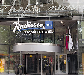 Гостиница Рэдиссон Блу Элизабет Отель - Рига, Элизабетес улица, 73